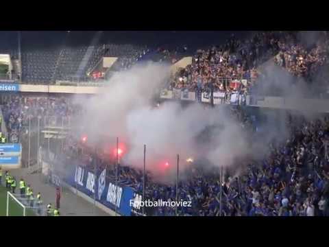 Pyro & Support - KFC Uerdingen vs. Waldhof Mannheim 1:0 (24.05.18 / Relegation Hinspiel)