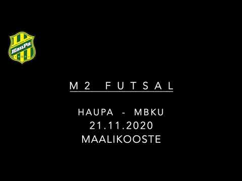 Futsal M2 HauPa - MBKU (6-3) 211120 Maalikooste