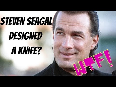 WAIT, STEVEN SEAGAL DESIGNED A KNIFE? | OH MAN THIS IS GOING TO BE AWFUL!