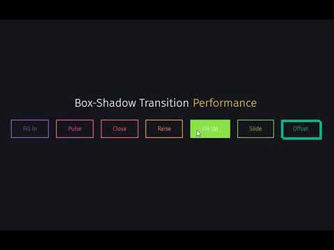 Box-Shadow Transition Performance