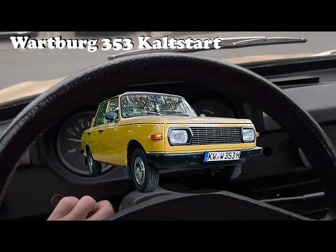 Samstag morgen um halb 8 ! Hat der Wartburg Bock?