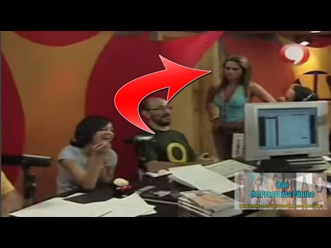 Pânico no Rádio - Amanda quase apanha da convidada