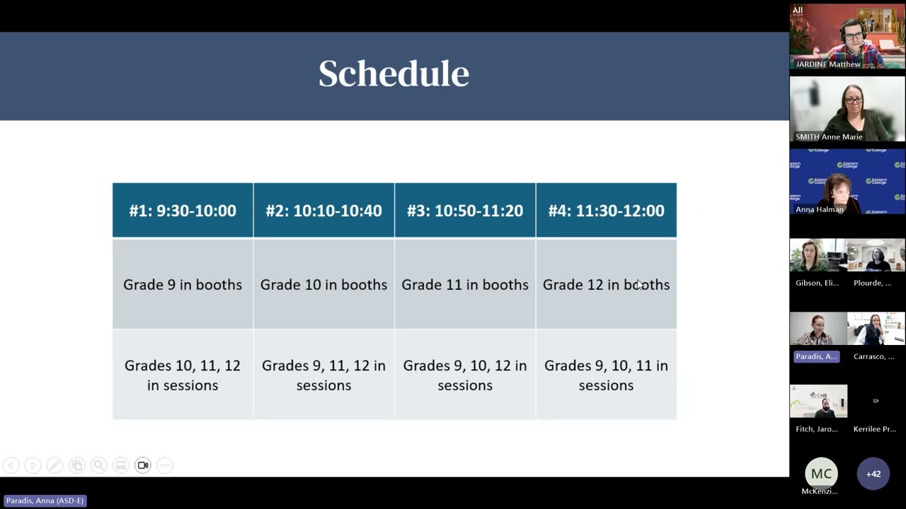 BMHS Future Pathways Expo Information Session Recording