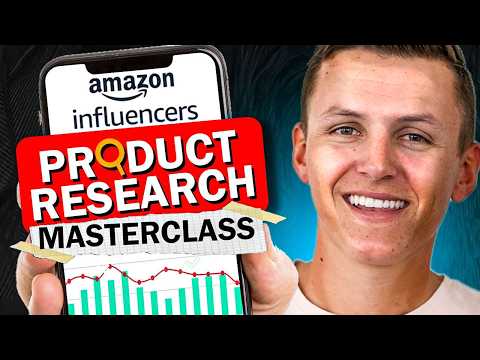 Amazon Influencer Product Research! (Complete A to Z Masterclass)