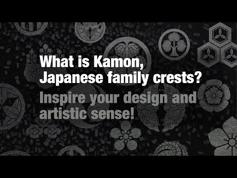 What is Japanese Kamon, Japanese family crests? #shorts