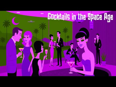 Atomic Cocktail Jazz Music | Cocktails in the Space Age