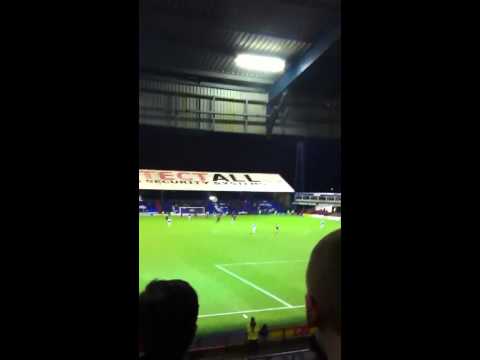 Oldham VS Hartlepool - Stoppage Time and FT Whistle