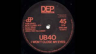 I Wont Close My Eyes (Extended Version) - UB40