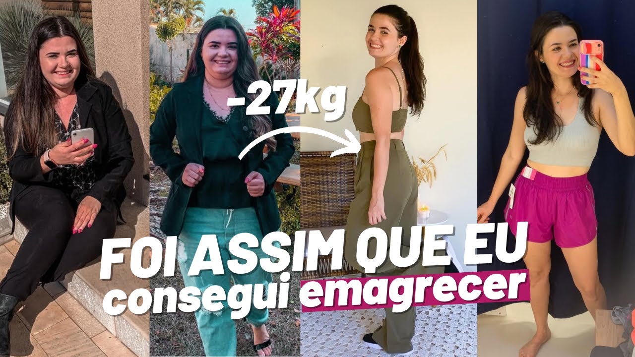 EMAGRECI 27KG DEPOIS QUE EU ENTENDI ISSO... | 6 hábitos e truques que mudaram o meu corpo