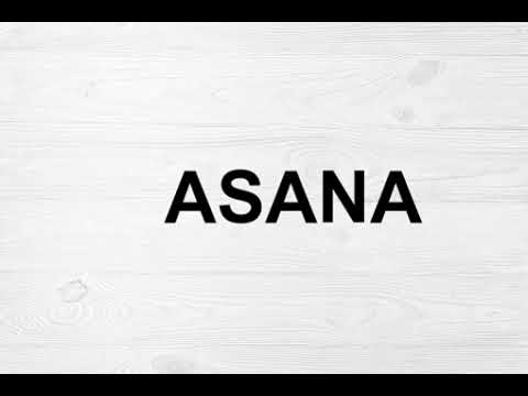 How To Pronounce Asana