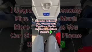 Flying United Airlines For The First Time! ✈️ #united #unitedairlines #airlines #airlinereview