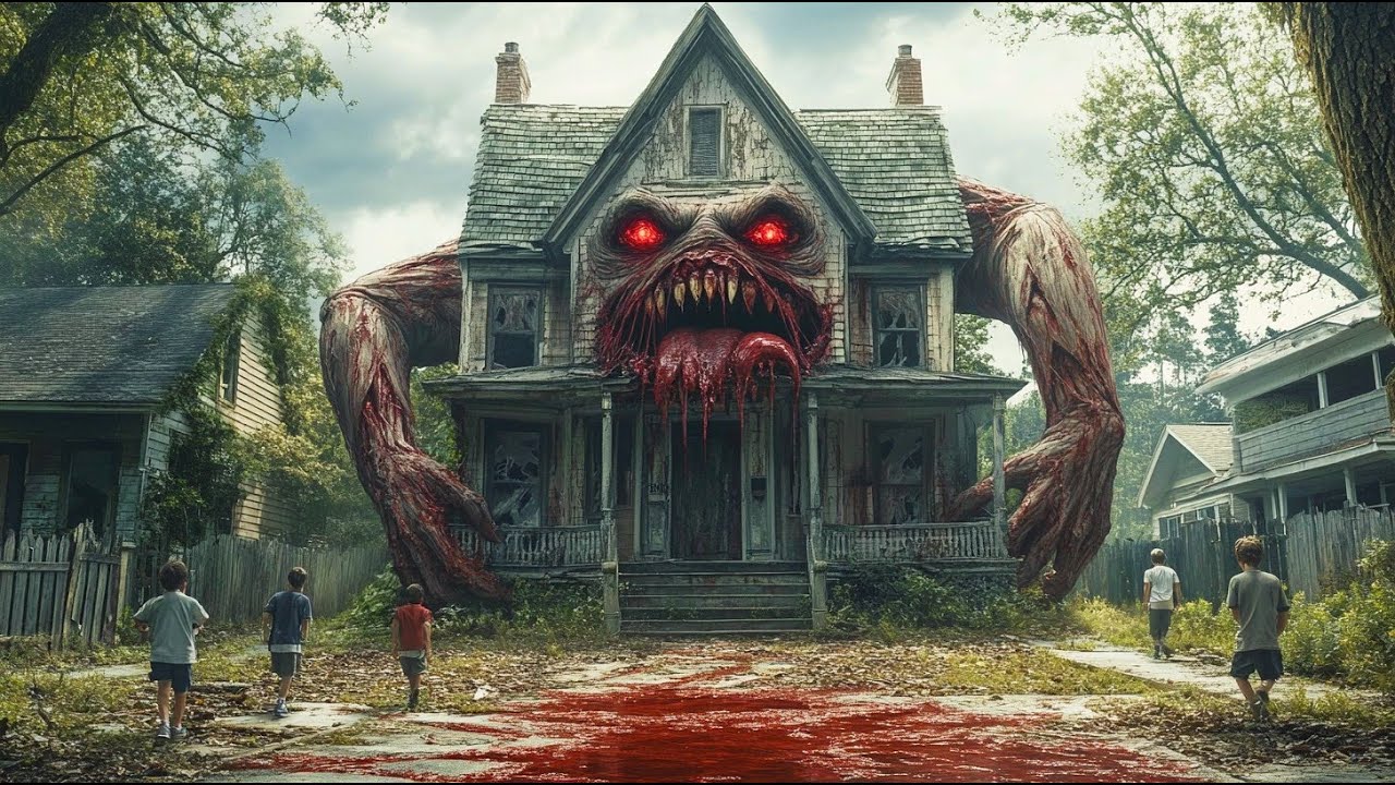 A HOUSE JEALOUS of its OWNER decides to DEVOUR every neighborhood that approaches its front door