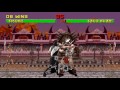 MORTAL KOMBAT II PLUS SMOKE FATALITY FRIENDSHIP FINAL STAGE BABALITY