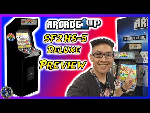 Arcade1Up Street Fighter 2 HS-5 Dynamo Preview at EVO 2023
