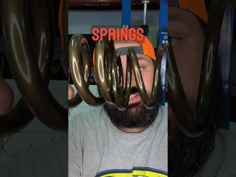 Did you know this about stack springs?🤔 Landrum Perf. #racing #dirtracing #motorsport #suspension #