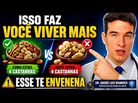 Mais de 65? 4 Piores Castanhas Que Você NUNCA Deve Comer — e 4 Que Deve Comer Todos os Dias!