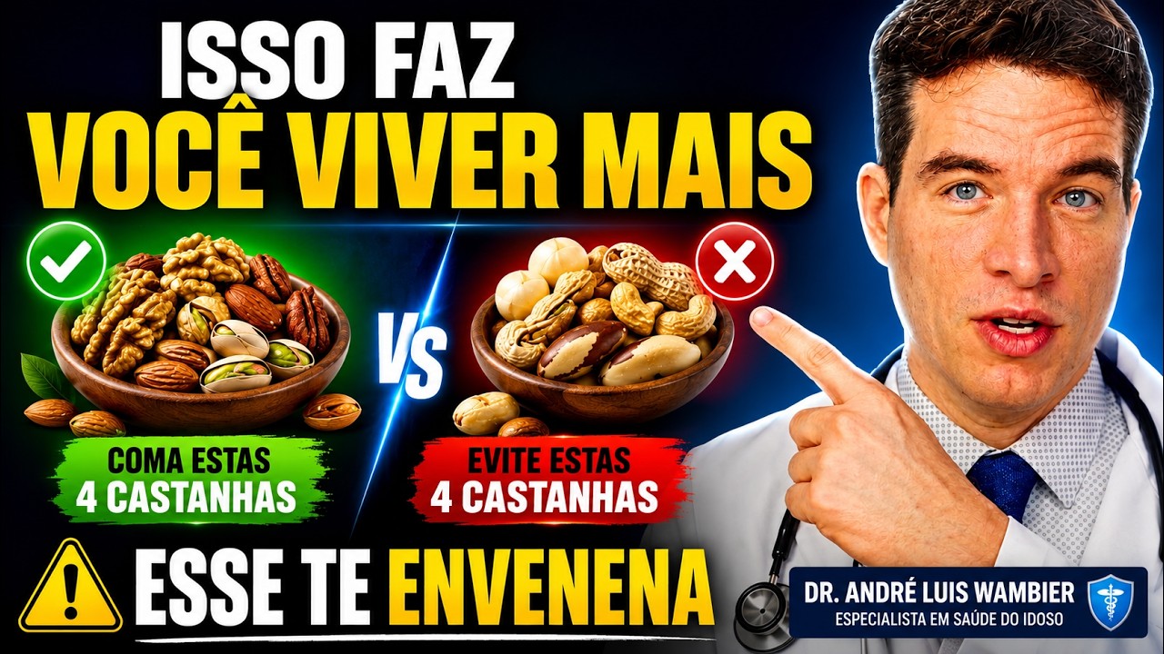 Mais de 65? 4 Piores Castanhas Que Você NUNCA Deve Comer — e 4 Que Deve Comer Todos os Dias!