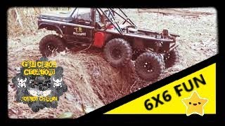 Custom F-150 6x6 trials truck Redcat Gen8