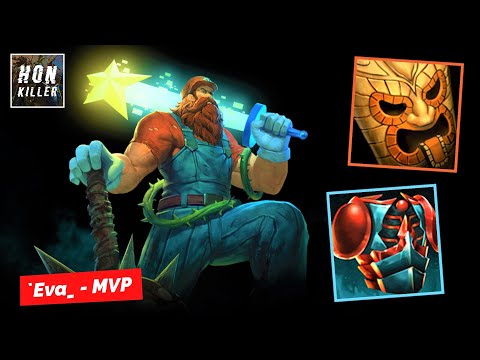 HoN Berzerker INSANITARIUS with ULTOR'S HEAVY HELM - MVP