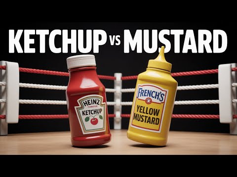 Ketchup vs Mustard – The Condiment Clash of the Century