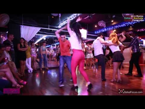 Jorge salas&올리브 Salsa Free Dance@ 2014 Korea salsa & Bachata congress After Party 나오미
