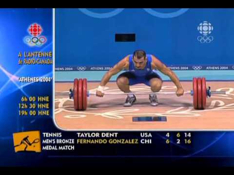 Athens Olympic, Weightlifting, Mens 85kg Final  1 - halterofilia