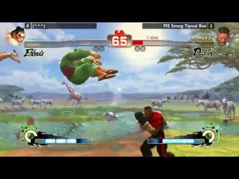 USF4 @ NLBC #115 - TS Min (E. Honda) vs PIE Smug (Dudley) [720p/60fps]
