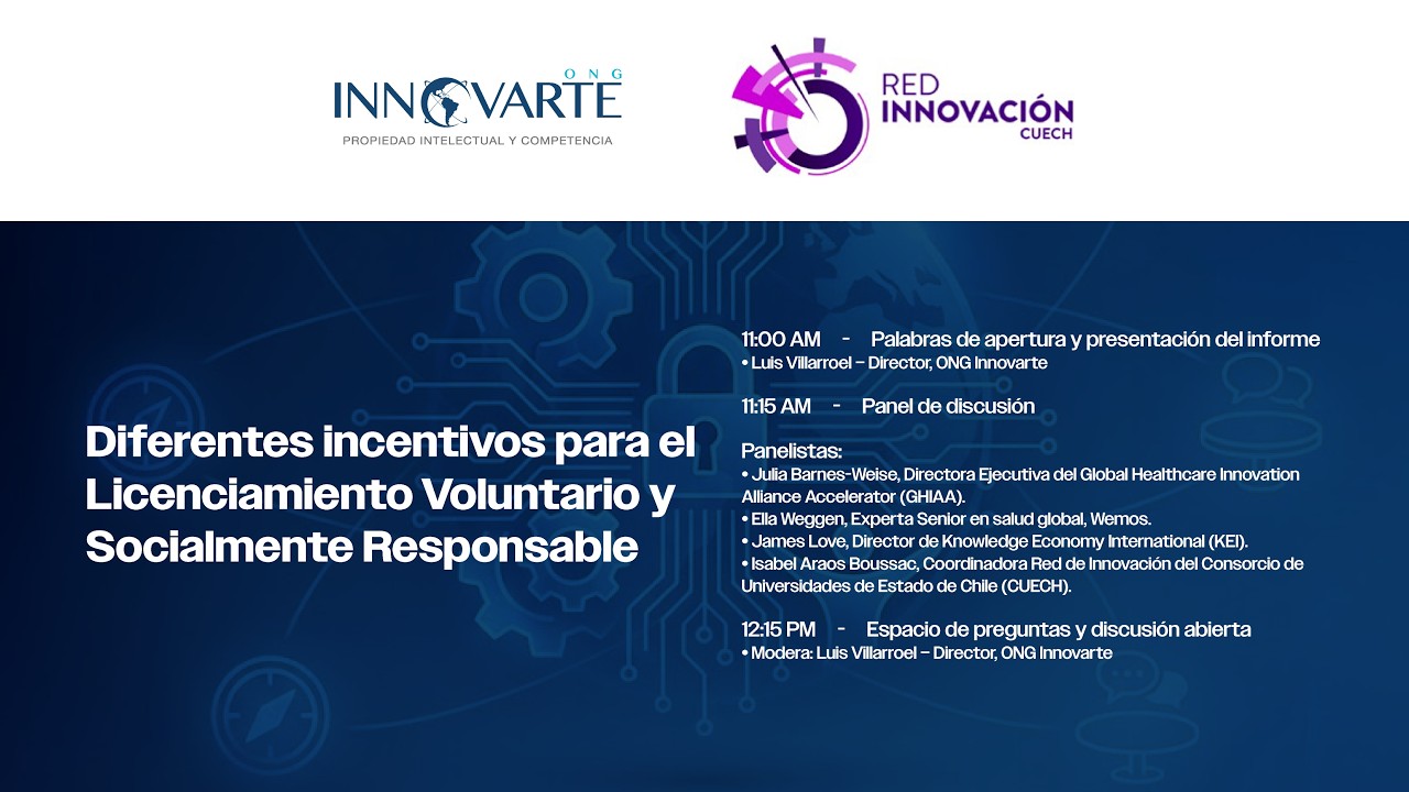 Diferentes incentivos para el Licenciamiento Voluntario y Socialmente Responsable (Video en español)