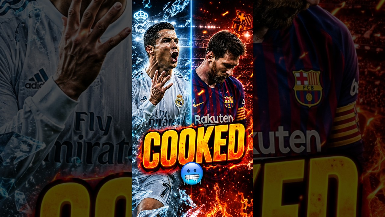 🥶 Ronaldo COOKED Messi? | Coldest El Clásico Ever 🔥 #football #viral #youtubeshorts