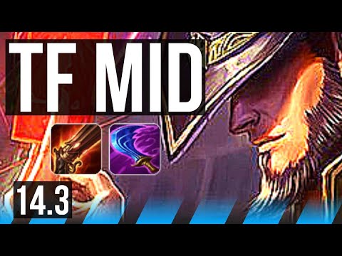 TWISTED FATE vs KARMA (MID) | 7/1/8, 66% winrate, Rank 15 TF | EUW Challenger | 14.3