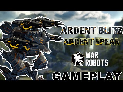 ARDENT BLITZ & ARDENT SPEAR WEAPON | MK2 Gameplay |Level Awal Tapi Damage ? | WAR ROBOTS INDONESIA