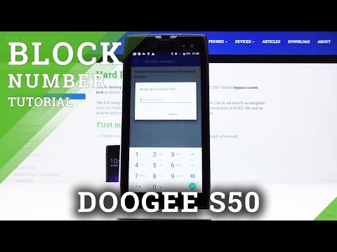 How to Block Number in DOOGEE S50 – Contacts Blacklist