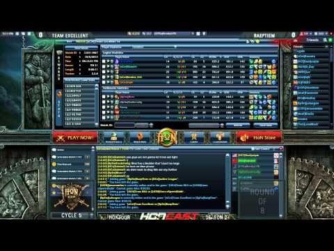 HoN Tour S2 Cycle 5 Ro8 - xCet vs RpTm game 1