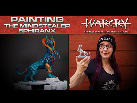 How to Paint: Mindstealer Sphiranx | Warhammer Age of Sigmar Warcry | Miniature Painting Tutorial