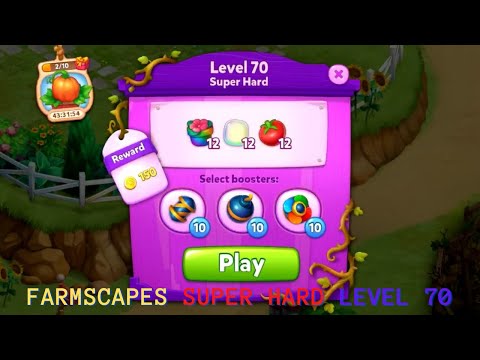 Farmscapes Gameplay Super Hard Level 70