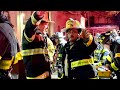RAW EARLY ARRIVAL FOOTAGE FDNY Manhattan 2nd Alarm Box 1352 Fire On The 3rd Floor Of A MD