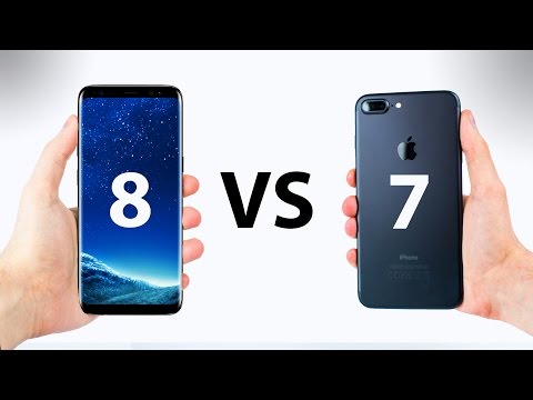 Samsung Galaxy S8 VS iPhone 7 - ULTIMATE In-Depth Comparison! Video