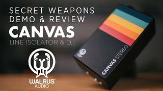 Video thumbnail for Walrus Audio Canvas & Understanding Impedance | Secret Weapons Demo & Review FEAT: Jace Fay by Mark Johnston