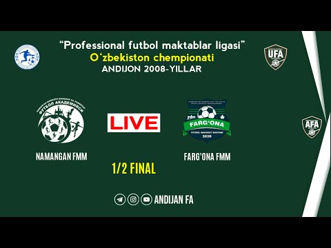 Namangan - Farg'ona | Professional futbol maktablar ligasi | JONLI EFIR