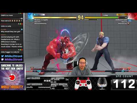 Mhike2stronk (Mike Haggar) Vs Orphan (Cody)