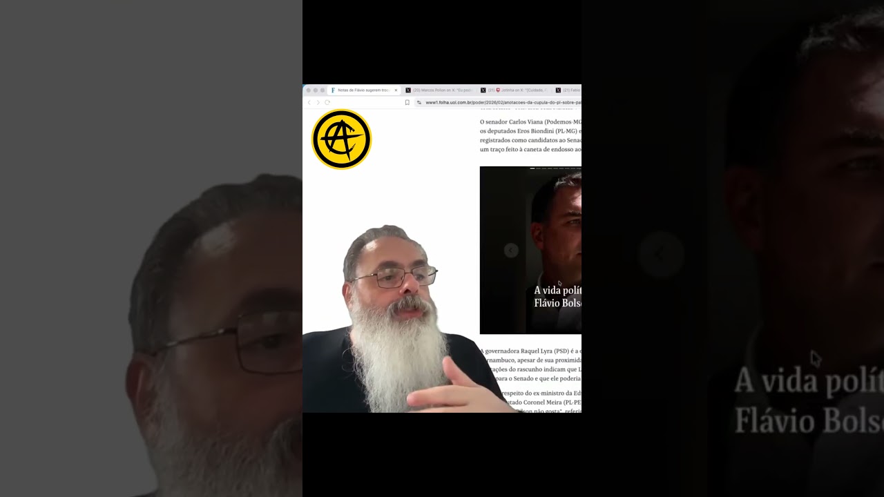 IMPRENSA vaza ANOTAÇÕES ALEATÓRIAS de FLÁVIO: NADA CRÍTICO, mas JOGO será SUJO DAQUI pra FRENTE