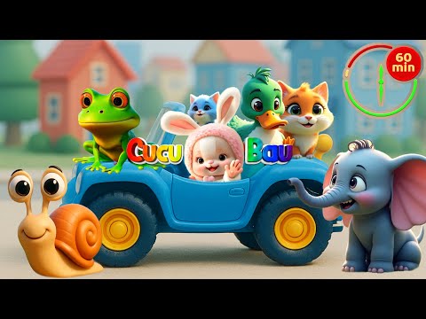 Cântecele Copilăriei – Melc, Melc, Codobelc | O Rățușcă Stă pe Lac | Oac Oac Diri Diri Dam  #CucuBau