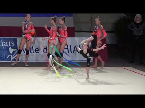 Julia EVCHIK (BLR) ribbon - 2018 Thiais trainings