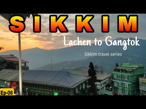 North Sikkim | Winter Sikkim Ride 2021 | Lachen to gangtok by bike | Sikkim Travel Series | Ep-06
