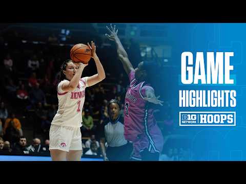 Iowa at Purdue | HIGHLIGHTS | Big Ten Women's Basketball | 02/19/2026
