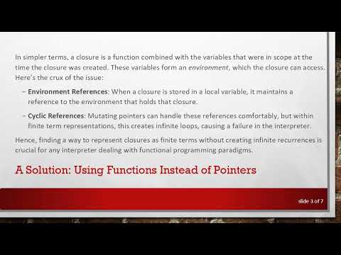 Solving the Challenge of Representing Closures as Finite Terms in Functional Programming