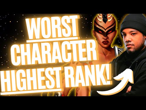 WHAT HAPPENS Using the WORST Mortal Kombat 11 Character at the HIGHEST RANK | A F0xy Grampa | Sheeva