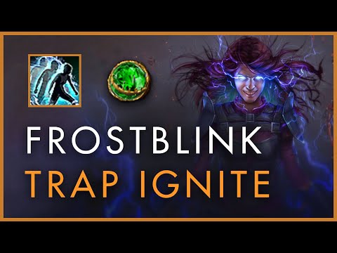 Frostblink Trap Elementalist - Technically Uber Viable | PoE 3.19 Build