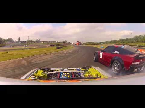 RX7 V8 VS NISSAN 200SX S13 - DRIFT