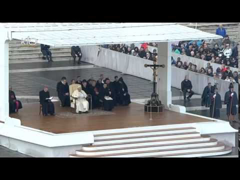 Audience générale du 26 novembre 2014